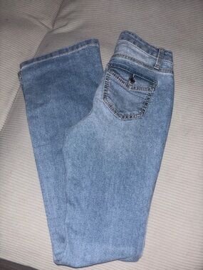No Boundaries Light Blue Straight Leg Jeans